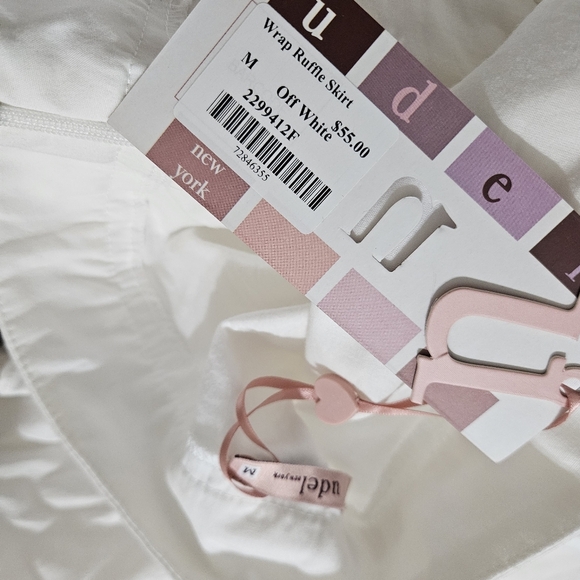 Udel NY Wrap Ruffle Skirt NWT - Picture 3 of 5